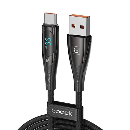 Attēls no Toocki Charging Cable 1m / 66W / USB-C