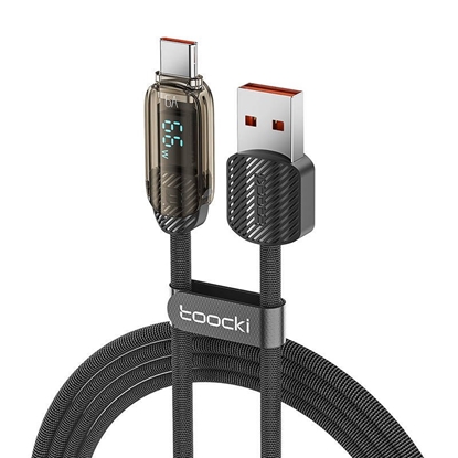 Attēls no Toocki Charging Cable 1m / 66W / USB-C