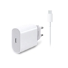 Picture of Ładowarka Fonex Travel Charger Type-C PD 20W + Type-C Cable 1.5m By Fonex White