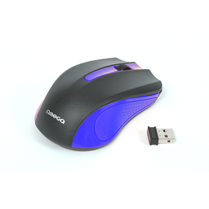 Изображение Omega OM-419 Wireless Mouse with DPI 1000 Blue