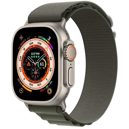 Attēls no SMARTWATCH ULTRA 49MM GPS/TITANIUM/GREEN MNHJ3 APPLE