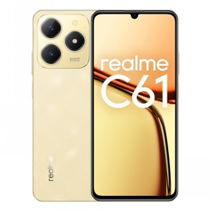 Picture of REALME C61 RMX3939 (EU) 256GB 6GB SPARKLE GOLD