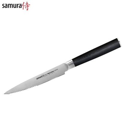 Изображение Samura MO-V Stonewash Steika nazis 120 mm no AUS 8 Japāņu tērauda 58 HRC