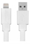 Изображение AVACOM MFI-120W USB CABLE - LIGHTNING, MFI CERTIFICATION, 120CM, WHITE