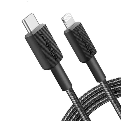 Изображение CABLE LIGHTNING TO USB-C 0.9M/322 A81B5G11 ANKER