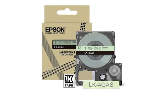 Picture of Epson LK-4GAS Grey, Light Green