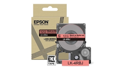 Изображение Epson LK-4RBJ Black, Red