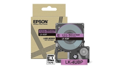 Изображение Epson LK-4UBP Black, Purple