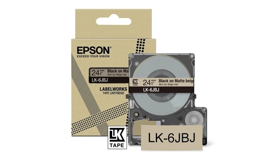 Picture of Epson LK-6JBJ Beige, Black