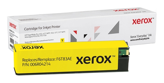 Picture of Everyday Yellow PageWide cartridge compatible with HP 972X (F6T83AE), High Yield