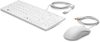 Picture of HP Healthcare Wired Mouse Keyboard Combo - IP65 rated (dust proof, water resistant), sanitizable - White - US ENG