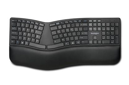 Изображение Kensington Pro Fit Ergo keyboard RF Wireless + Bluetooth QWERTY UK English Black