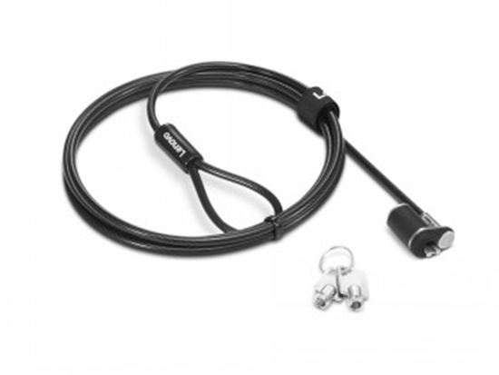 Picture of Lenovo 4XE1F30276 cable lock Black 1.5 m