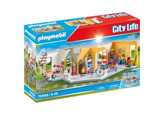 Изображение Playmobil Dodatkowe piętro nowoczesnego domu (70986)