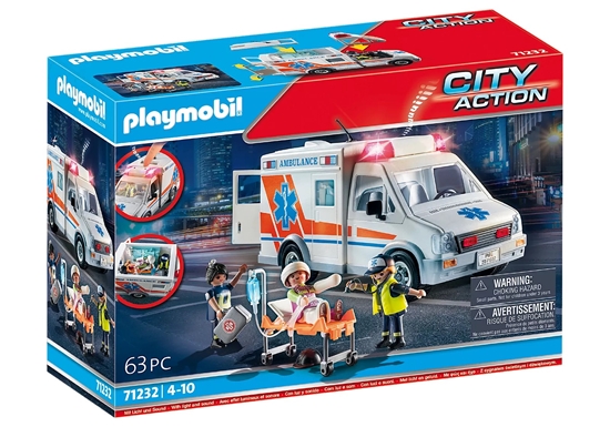 Изображение Playmobil Playmobil City Action Ambulans 71232