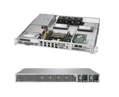 Attēls no Supermicro SuperServer 1019D-FRN8TP Intel SoC Rack (1U) Silver