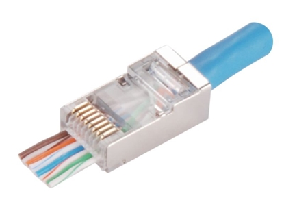 Picture of Wtyk przelotowy RJ45 STP kat.6 (op. 100 szt)