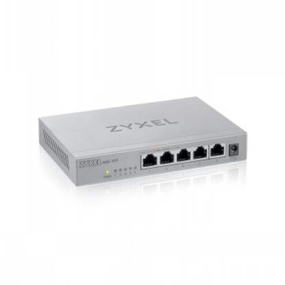 Изображение ZYXEL MG-105 5 PORTS DESKTOP 2,5G MULTIGIG UNMANAGED SWITCH