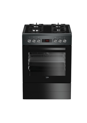 Attēls no Beko FSM65330DAS cooker Freestanding cooker Gas Anthracite