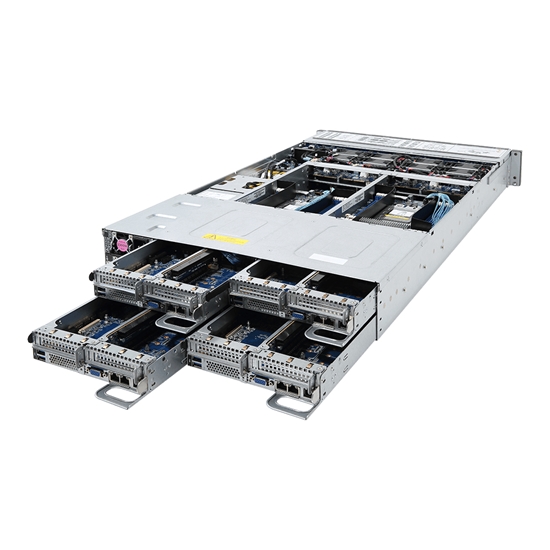 Изображение Gigabyte H261-Z60 Socket SP3 Rack (2U) Black