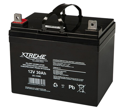 Picture of Akumulator żelowy 12V 30Ah XTREME 