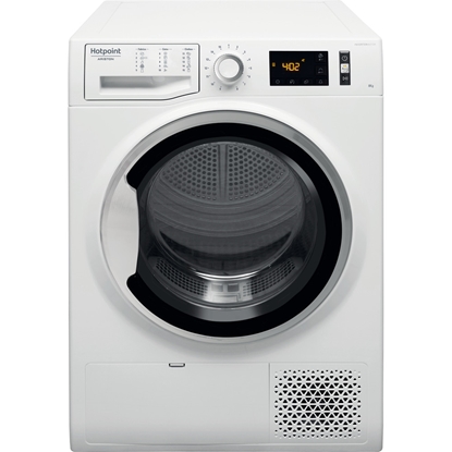 Picture of Suszarka do ubrań Hotpoint Hotpoint Dryer machine NT M11 82SK EU Energy efficiency class A++, Front loading, 8 kg, Condensation, Depth 65.5 cm, White