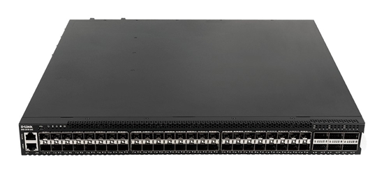 Picture of Przełącznik zarządzalny switch DXS-3610- 54S/SI/E 48 x 1/10GbE SFP/SFP+ ports and 6 x 40/100GbE QSFP+/QSFP28 ports L3 Stackable 