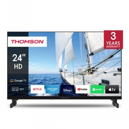 Изображение THOMSON 24" HD GOOGLE SMART TV 12V/230V