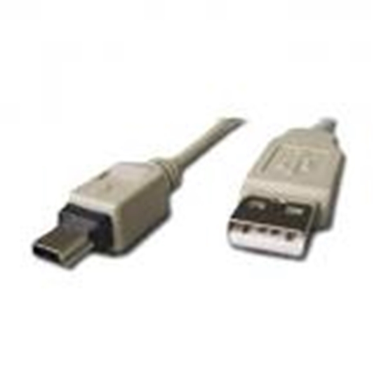 Picture of *Kabelis USB A/M - Mini USB5P/M  retract.