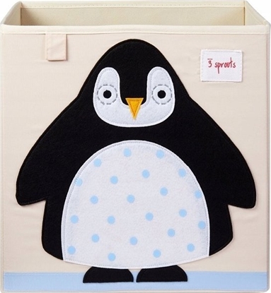 Attēls no 3 Sprouts 3 Sprouts - Storage Box - Black Penguin /Furniture /Black Penguin