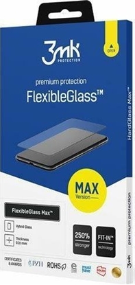 Изображение 3MK 3MK FlexibleGlass Max Sam M54 M546 czarny/black, Szkło Hybrydowe z wzmocnionymi krawędziami