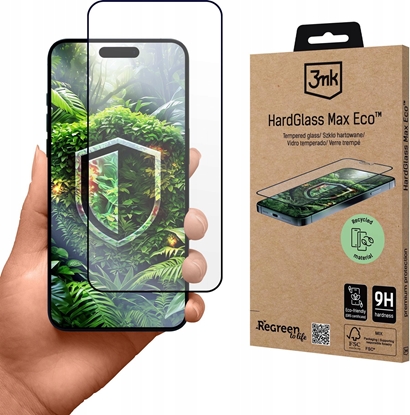 Изображение 3MK 3MK HardGlass Max Eco iPhone 16 Pro GRS CU 1304127