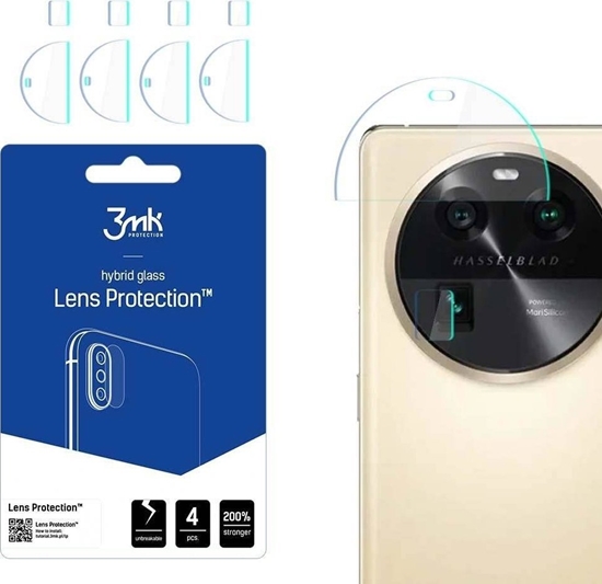 Picture of 3MK 3MK Lens Protect Oppo Find X6 Ochrona na obiektyw aparatu 4szt