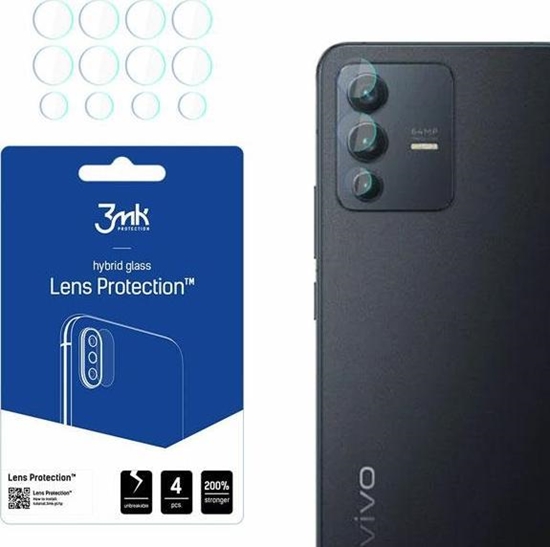 Picture of 3MK 3MK Lens Protect Vivo V23 5G Ochrona na obiektyw aparatu 4szt