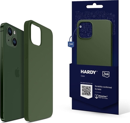 Attēls no 3MK Etui Hardy Silicone MagCase Alpine Green Apple iPhone 15 Plus