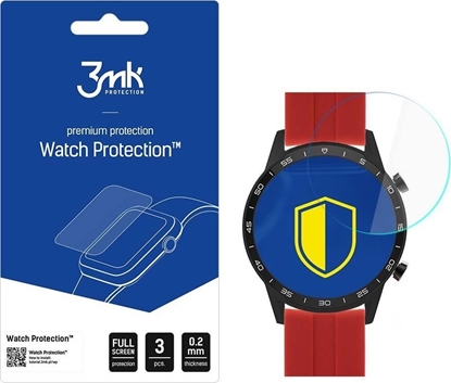 Picture of 3MK Szkło hybrydowe 3MK FlexibleGlass Watch Protection Vector Smart VCTR-32-22BK RD 45mm