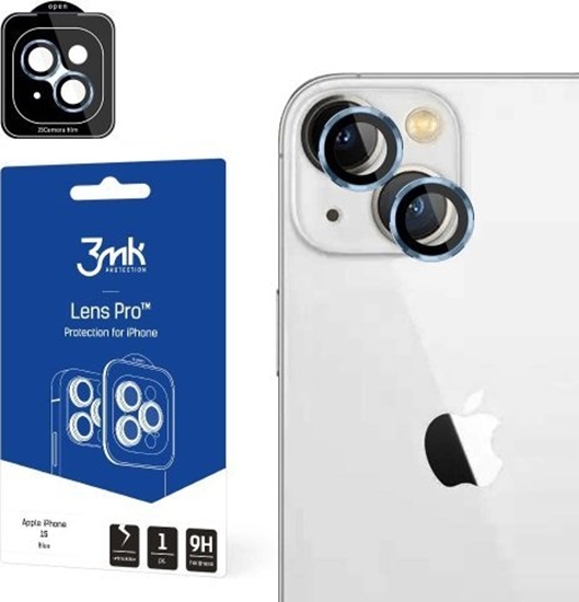 Изображение 3MK Szkło Lens Protection Pro Blue iPhone 15