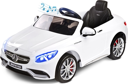 Изображение 4Baby SAMOCHÓD NA AKUMULATOR TOYZ MERCEDES-BENZ S63 AMG - WHITE