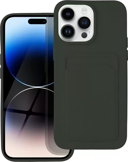 Изображение 4kom.pl Futerał CARD CASE do IPHONE 14 PRO MAX zielony