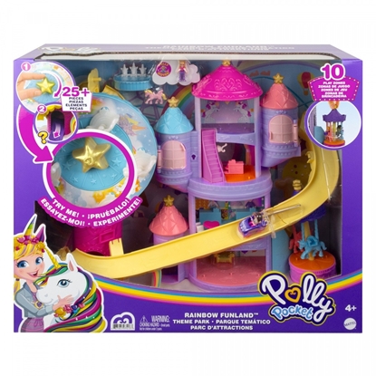 Изображение AB Gee abgee 900 GYK44 EA PP Funland Theme Park Playset, Multi-Colour | Mattel