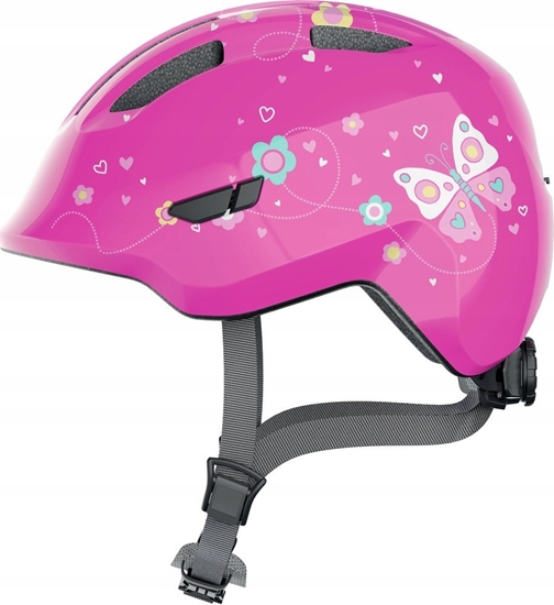 Изображение Abus Šalmas Abus Smiley 3.0 pink butterfly-M (50-55)