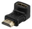 Attēls no Adapteris DELTACO HDMI-M - HDMI-F, kampinis / HDMI-14G