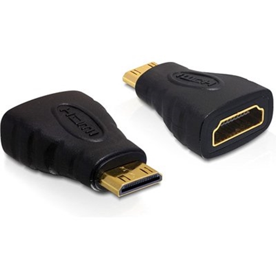 Изображение Adapteris DELTACO mini HDMI-M - HDMI-F / HDMI-27