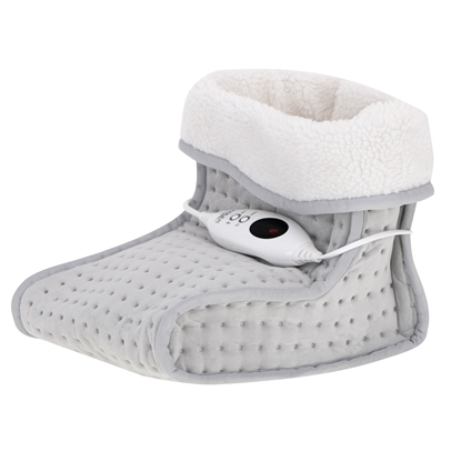 Изображение Adler | Feet warmer with LCD controller | AD 7432 | Number of heating levels 4 | Number of persons 1 | Washable | Remote control | Outer fabric: soft plush & sponge. Inner fabric: removable synthetic wool lining | 140 W | Grey