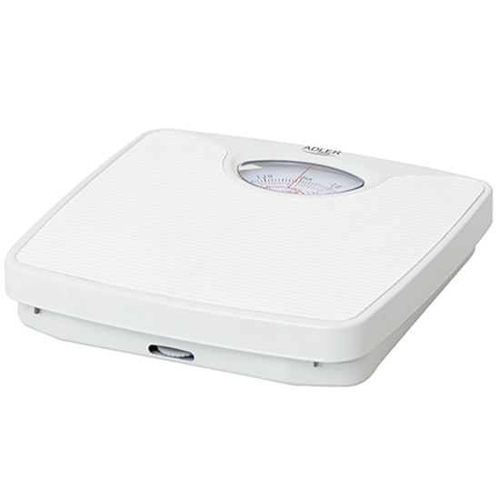 Picture of Adler | Mechanical bathroom scale | AD 8151w | Maximum weight (capacity) 130 kg | Accuracy 1000 g | White