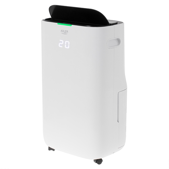 Picture of Adler 2-in1 Air Dehumidifier and Air purifier | AD 7863 | Power 420 W | Suitable for rooms up to 140 m³ | Water tank capacity 6.5 L | White