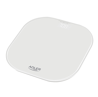 Attēls no Adler Bathroom Scale | AD 8188 | Maximum weight (capacity) 180 kg | Accuracy 100 g | White