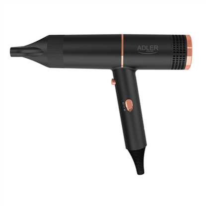 Picture of Adler Hair Dryer | AD 2278 | 1400 W | Number of temperature settings 2 | Ionic function | Black