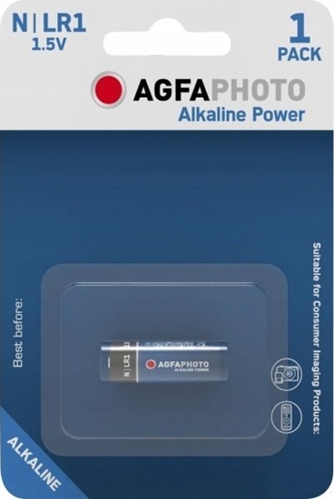 Picture of Agfa Photo AgfaPhoto Batterie Knopfzelle LR1      N 1.5V Alkaline  1St.