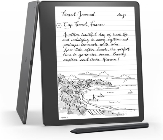 Picture of Amazon Kindle Scribe eBook Reader 10.2'' 300ppi Paperwhite display, 16GB, Basic Pen, Grey